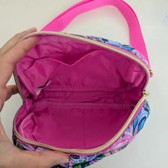 NWOT! Lilly Pulitzer GWP Belt Bag In Gecko Green Tiger Sunrise - Picture 15 of 16